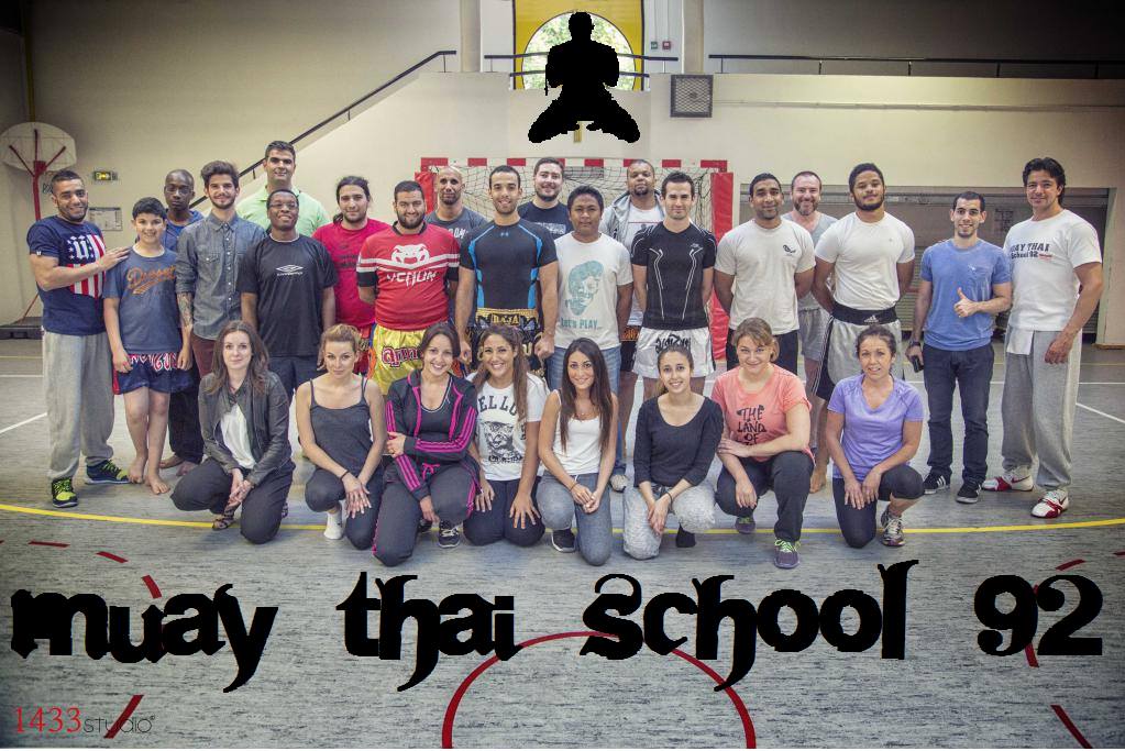 Photo fin d'année juin 2014 MUAY THAI SCHOOL 92 by Coach Riad Bel