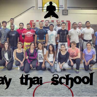 Photo fin d'année juin 2014 MUAY THAI SCHOOL 92 by Coach Riad Bel